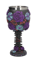 Load image into Gallery viewer, Day Of The Dead Goblet / Wine Glass