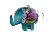 Load image into Gallery viewer, Hanging Metal Elephant Tealight Candle Holder