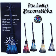 Load image into Gallery viewer, Positivity Witches Broomstick
