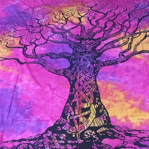 Tree of Strength wall tapestry / throw